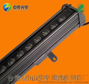 厂家直销24W36W LED大功率洗墙灯 桥梁住宅投射灯 外控RGB DMX512